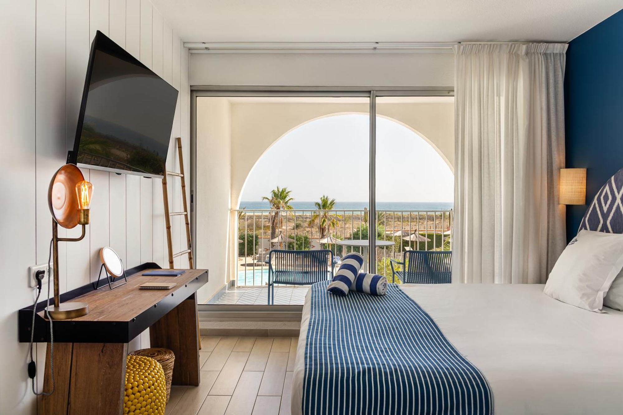 Les Bulles De Mer - Hotel & Spa Sur La Plage Saint-Cyprien  Eksteriør billede