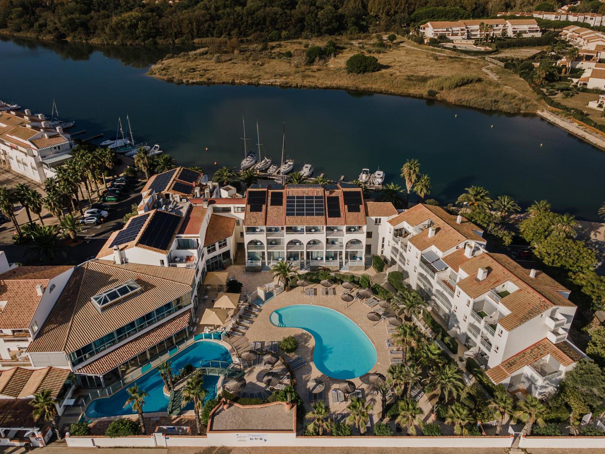 Les Bulles De Mer - Hotel & Spa Sur La Plage Saint-Cyprien  Eksteriør billede