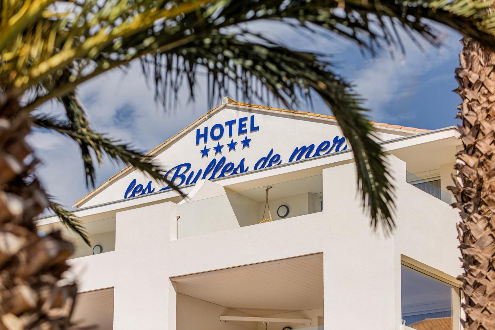 Les Bulles De Mer - Hotel & Spa Sur La Plage Saint-Cyprien  Eksteriør billede