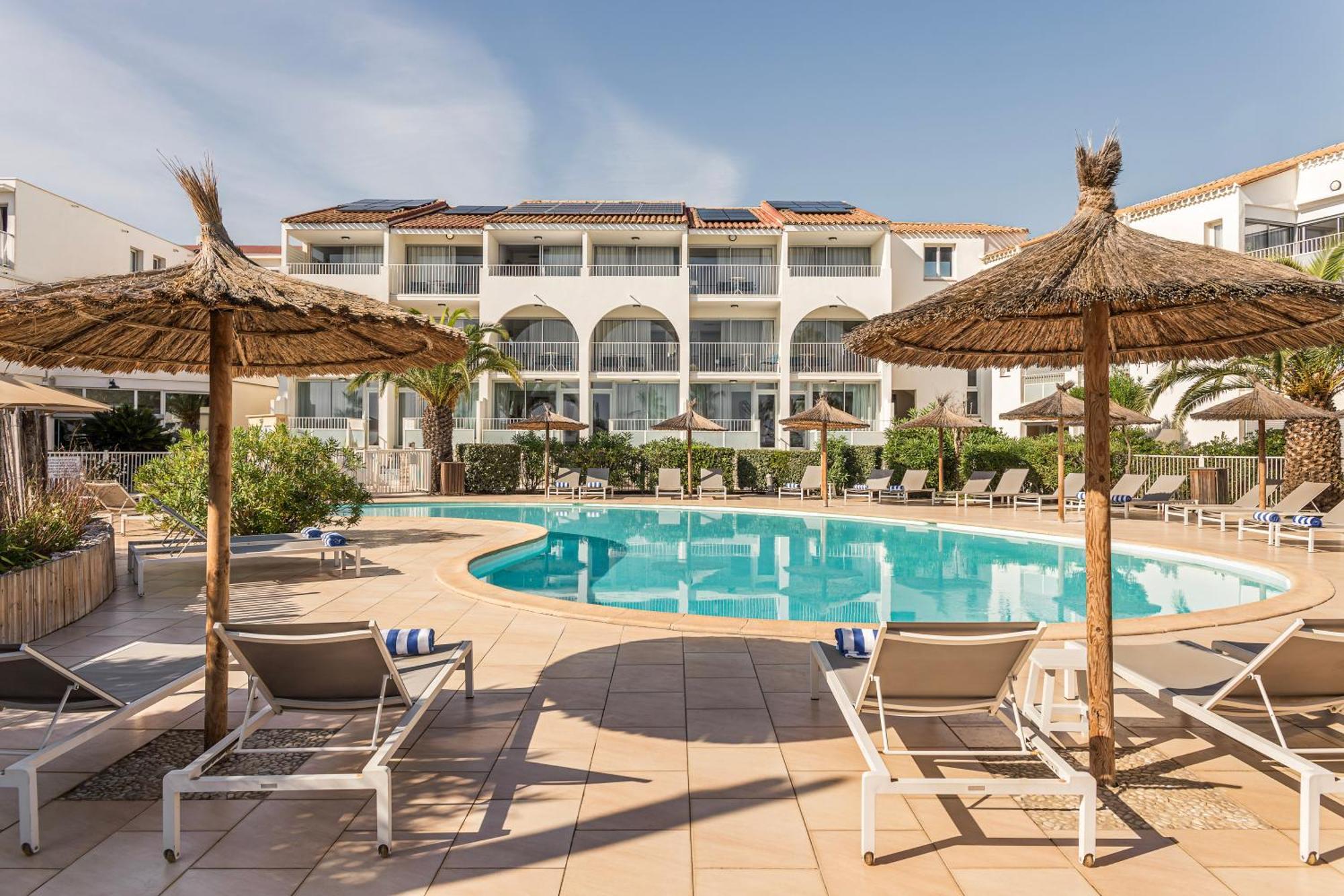 Les Bulles De Mer - Hotel & Spa Sur La Plage Saint-Cyprien  Eksteriør billede