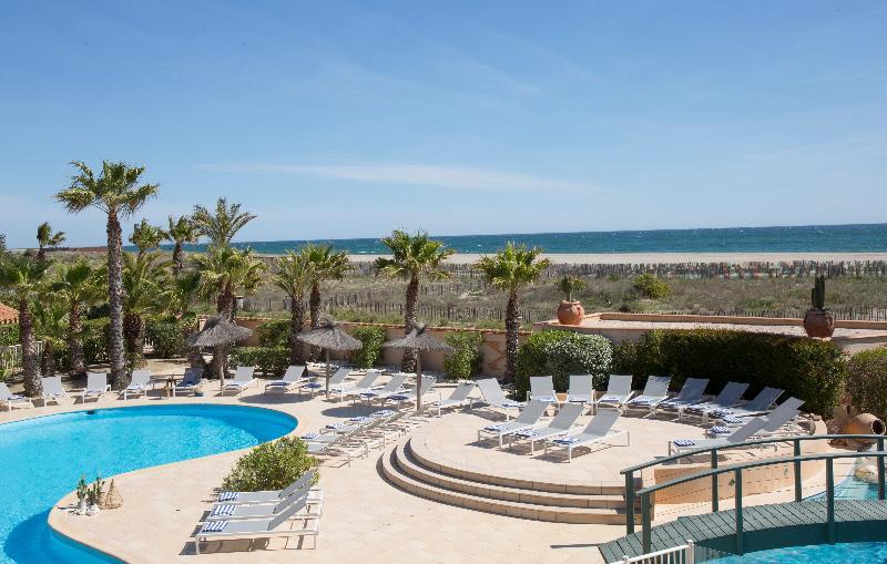 Les Bulles De Mer - Hotel & Spa Sur La Plage Saint-Cyprien  Eksteriør billede